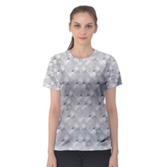 Ditsy Flowers Collage Women s Sport Mesh Tee