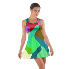 Retro Shapes                                   Cotton Racerback Dress