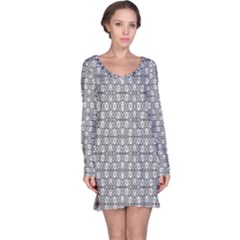 Numerilogical  Long Sleeve Nightdress by MRTACPANS