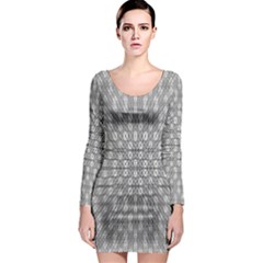 System Six Long Sleeve Bodycon Dress