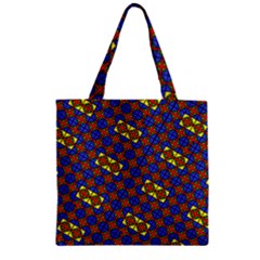 Twist Zipper Grocery Tote Bag by MRTACPANS