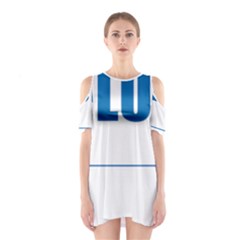 Blue Lives Matter 9 Cutout Shoulder Dress