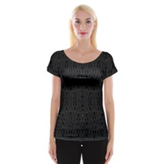 Dark Moon Women s Cap Sleeve Top