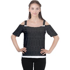 Dark Moon Women s Cutout Shoulder Tee