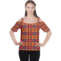 Hamburger Beach Women s Cutout Shoulder Tee