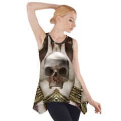 Skull Magic Side Drop Tank Tunic by icarusismartdesigns