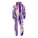 Groovy Red White Blue Swirl Hooded Jumpsuit (Kids) View1