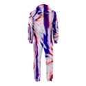 Groovy Red White Blue Swirl Hooded Jumpsuit (Kids) View2