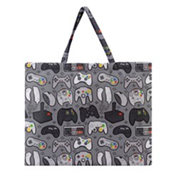 Controllers Zipper Large Tote Bag