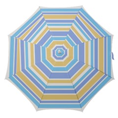 Blue Yellow Stripes Straight Umbrellas