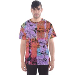 Paint texture                                     Men s Sport Mesh Tee