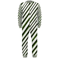 Diagonal Stripes Onepiece Jumpsuit (men)  by dflcprintsclothing