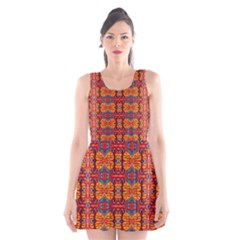 Planet Spice Scoop Neck Skater Dress by MRTACPANS