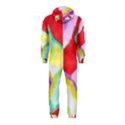 Watercolors shapes                                         Hooded Jumpsuit (Kids) View2