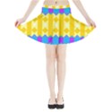 Rhombus and other shapes pattern                                            Mini Flare Skirt View3