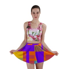 Misc Colorful Shapes                                           Mini Skirt