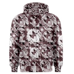 Ornate Modern Floral Men s Zipper Hoodie by dflcprintsclothing