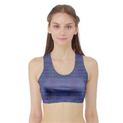 Cross Over Women s Sports Bra With Border