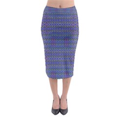 Celtic Cross Midi Pencil Skirt