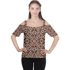 Boho Chic Women s Cutout Shoulder Tee