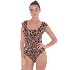 Boho Chic Short Sleeve Leotard (ladies)