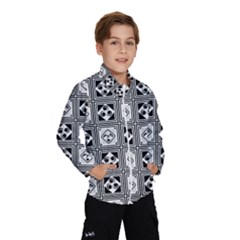 Black And White Wind Breaker (kids)