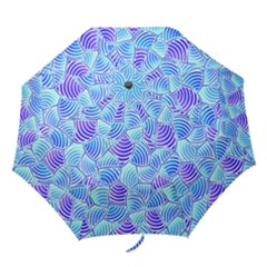 Blue And Purple Glowing Folding Umbrellas