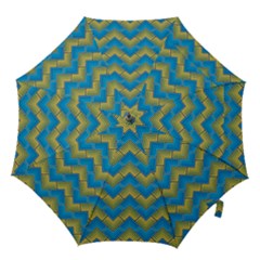 Blue And Yellow Hook Handle Umbrellas (medium)