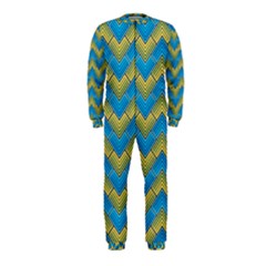 Blue And Yellow Onepiece Jumpsuit (kids)