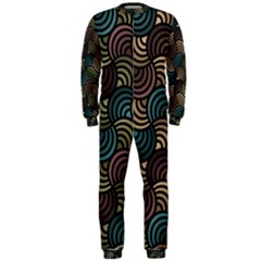 Glowing Abstract Onepiece Jumpsuit (men)  by FunkyPatterns