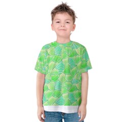 Green Glowing Kid s Cotton Tee