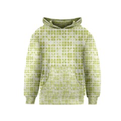 Pastel Green Kids  Pullover Hoodie by FunkyPatterns