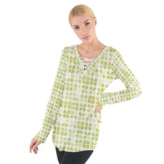 Pastel Green Women s Tie Up Tee