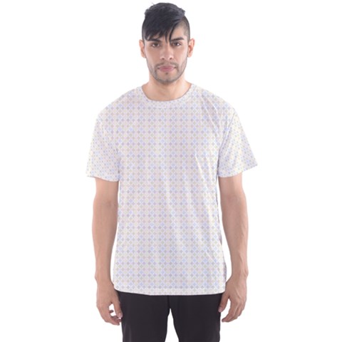 Pastel Pattern Men s Sport Mesh Tee by FunkyPatterns