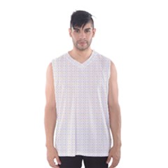 Pastel Pattern Men s Basketball Tank Top