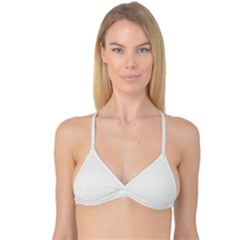 Pastel Pattern Reversible Tri Bikini Top