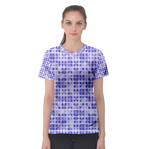 Pastel Purple Women s Sport Mesh Tee by FunkyPatterns