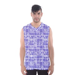 Pastel Purple Men s Basketball Tank Top