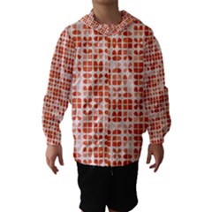 Pastel Red Hooded Wind Breaker (kids)