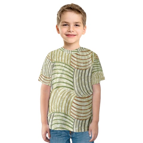 Pastel Sketch Kid s Sport Mesh Tee by FunkyPatterns