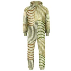 Pastel Sketch Hooded Jumpsuit (men)  by FunkyPatterns