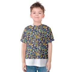 Pastel Tiles Kid s Cotton Tee