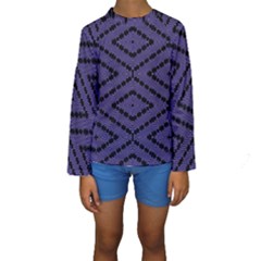 Reboot Computer Glitch Kid s Long Sleeve Swimwear