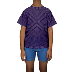 Celestial Atoms Kid s Short Sleeve Swimwear