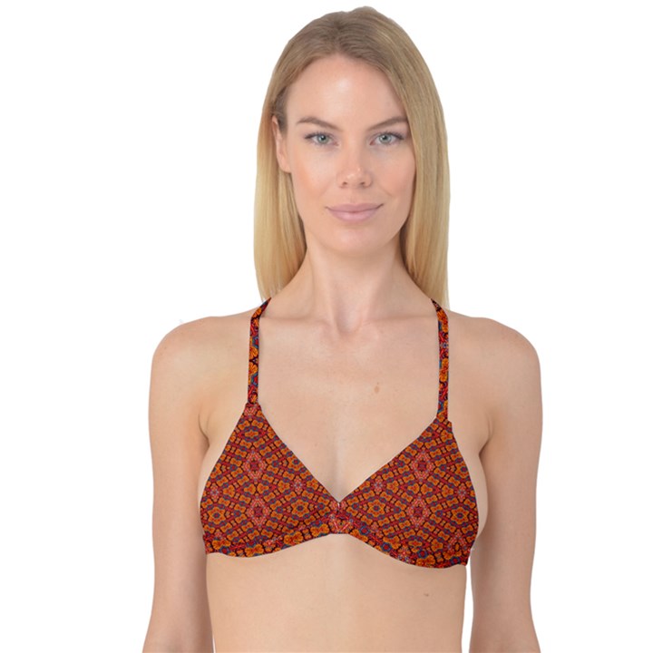 PLANET YO Reversible Tri Bikini Top