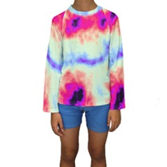 Calm Of The Storm Kid s Long Sleeve Swimwear