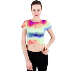 Calm Of The Storm Crew Neck Crop Top