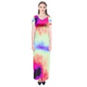 Calm Of The Storm Short Sleeve Maxi Dress View1