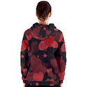 Red Hearts Women s Zipper Hoodie View2