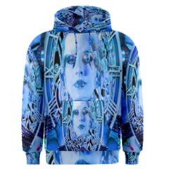 Clockwork Blue Men s Pullover Hoodie by icarusismartdesigns